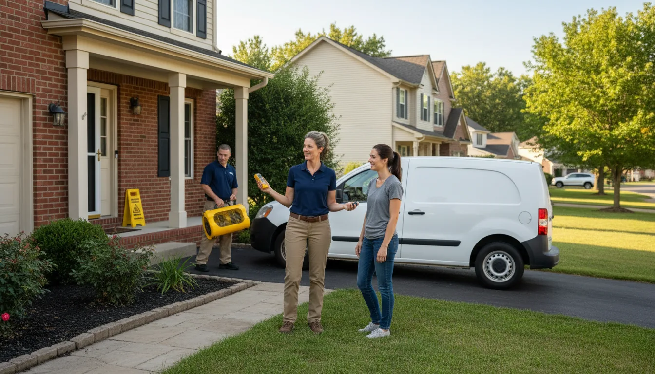Residential water damage restoration in Grifton, NC